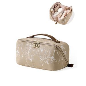 Travel Makeup Bag, Large Capacity Cosmetic Bags For Women, Waterproof Portable🐋